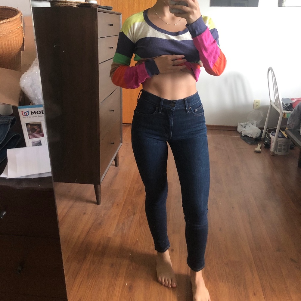 Denim Forum The Nico Mid Crop